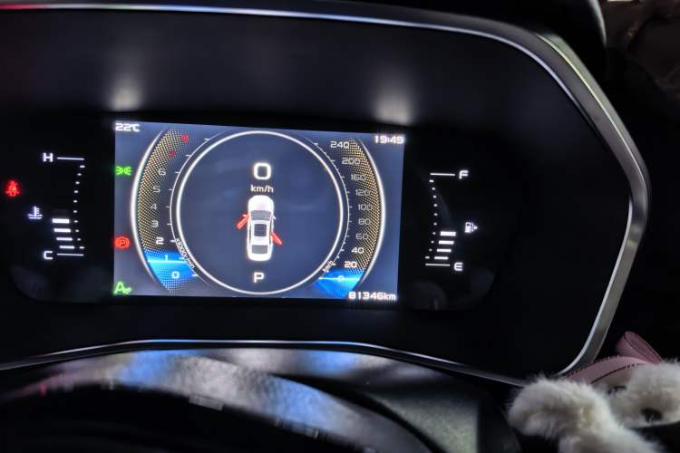 Used Geely Auto Preface 2023 2.0TD Luxury Version Instrument Cluster