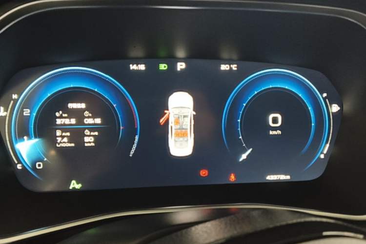 Used Geely Auto Preface 2023 2.0TD Prestige Version Instrument Cluster