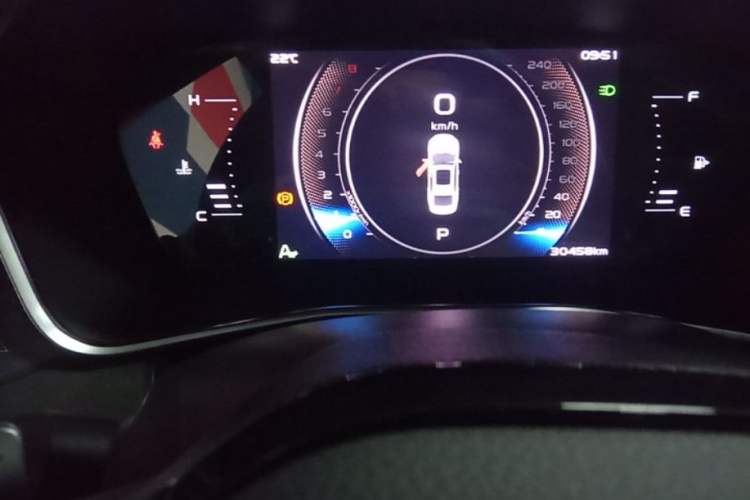 Used Geely Auto Preface 2023 2.0TD Space-Time Edition Instrument Cluster