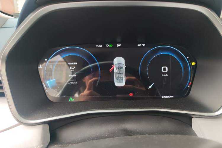 Used Geely Auto Preface 2023 2.0TD Prestige Version Instrument Cluster