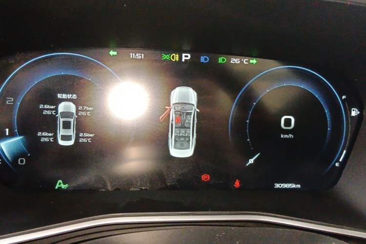 Used Geely Auto Preface 2023 1.5TD Kunlun Edition Instrument Cluster