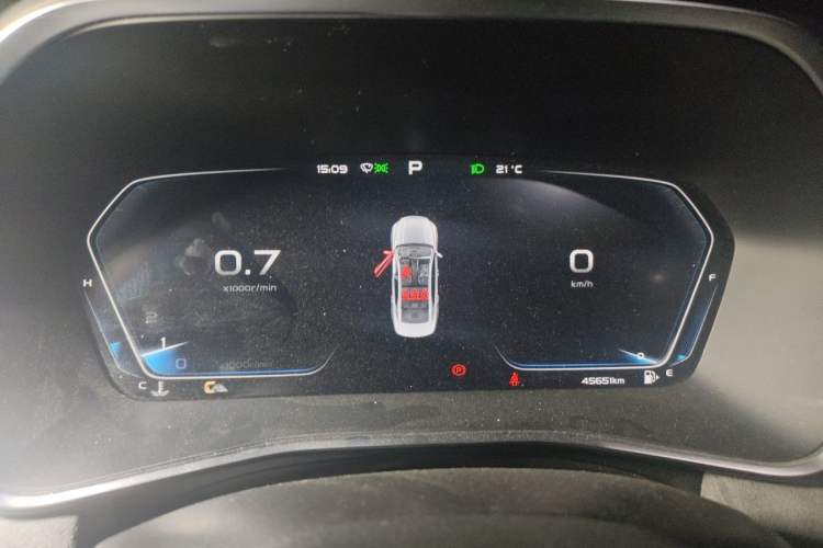 Used Geely Auto Preface 2023 2.0TD "Only This Verdant Green" Edition Instrument Cluster