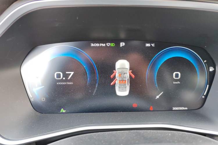 Used Geely Auto Preface 2023 2.0TD "Only This Verdant Green" Edition Instrument Cluster