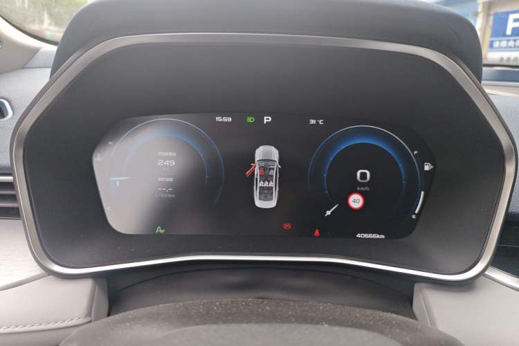 Used Geely Auto Preface 2023 2.0TD Prestige Version Instrument Cluster