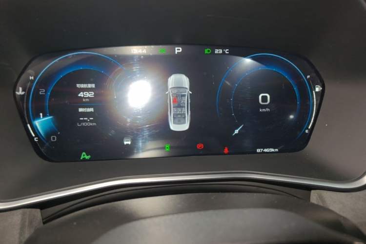 Used Geely Auto Preface 2023 2.0TD "Only This Verdant Green" Edition Instrument Cluster