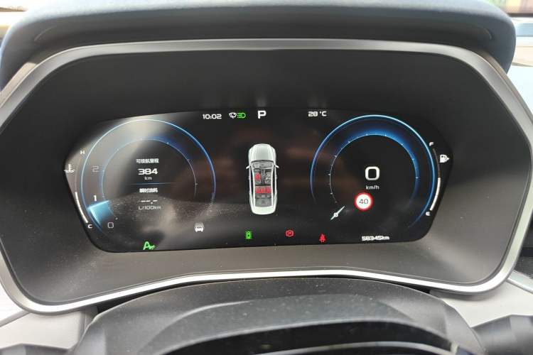 Used Geely Auto Preface 2023 2.0TD Prestige Version Instrument Cluster