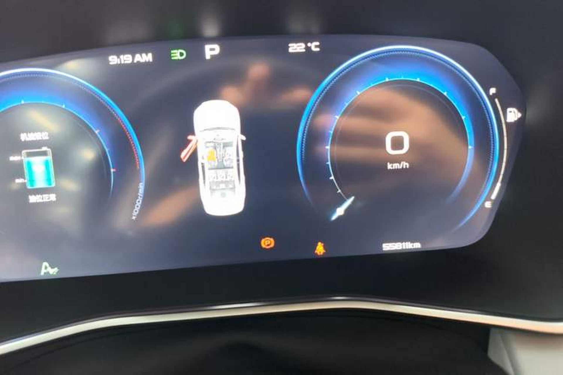 Used Geely Auto Preface 2023 2.0TD Prestige Version Instrument Cluster