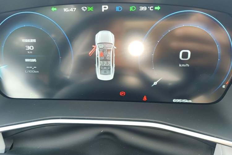 Used Geely Auto Preface 2023 2.0TD Prestige Version Instrument Cluster