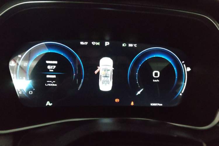 Used Geely Auto Preface 2023 2.0TD "Only This Verdant Green" Edition Instrument Cluster