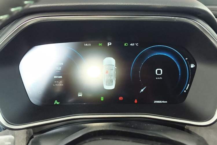 Used Geely Auto Preface 2023 2.0TD "Only This Verdant Green" Edition Instrument Cluster