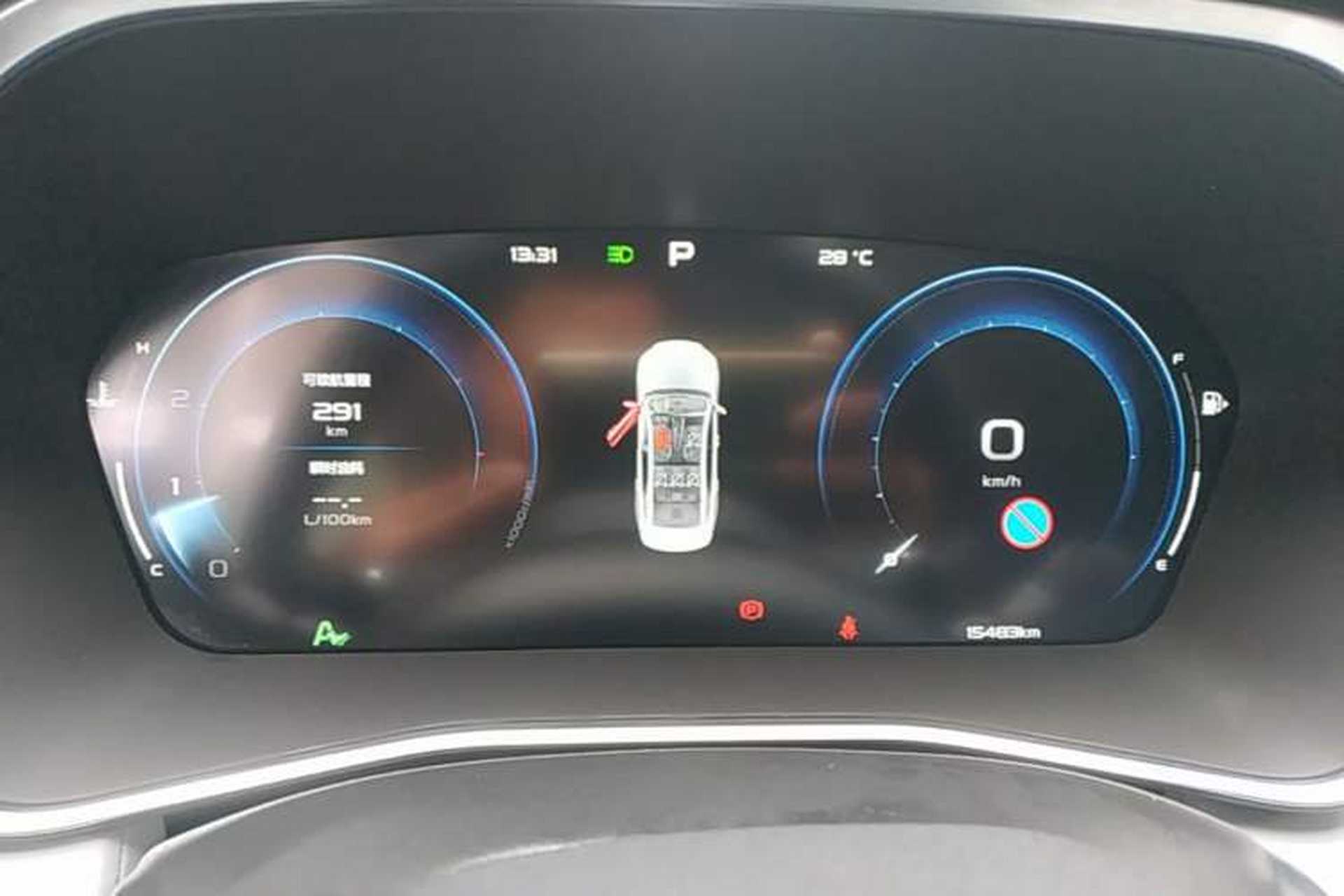 Used Geely Auto Preface 2023 2.0TD Prestige Version Instrument Cluster