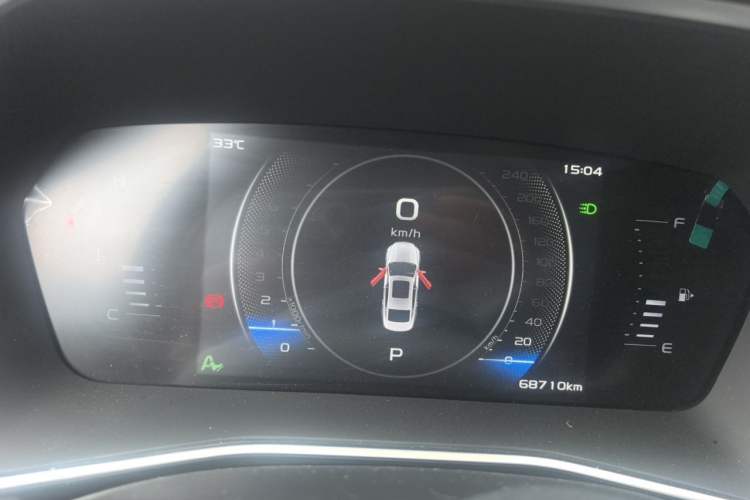 Used Geely Auto Preface 2023 2.0TD Luxury Version Instrument Cluster