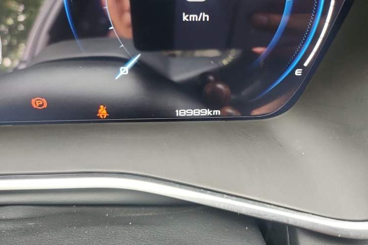 Used Geely Auto Preface 2023 1.5TD Kunlun Edition Odometer Close Up