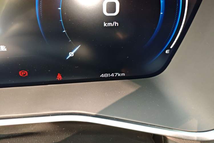 Used Geely Auto Preface 2023 1.5TD Kunlun Edition Odometer Close Up