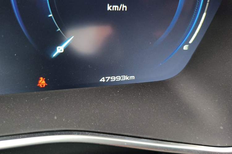 Used Geely Auto Preface 2023 1.5TD Fuyao Version Odometer Close Up