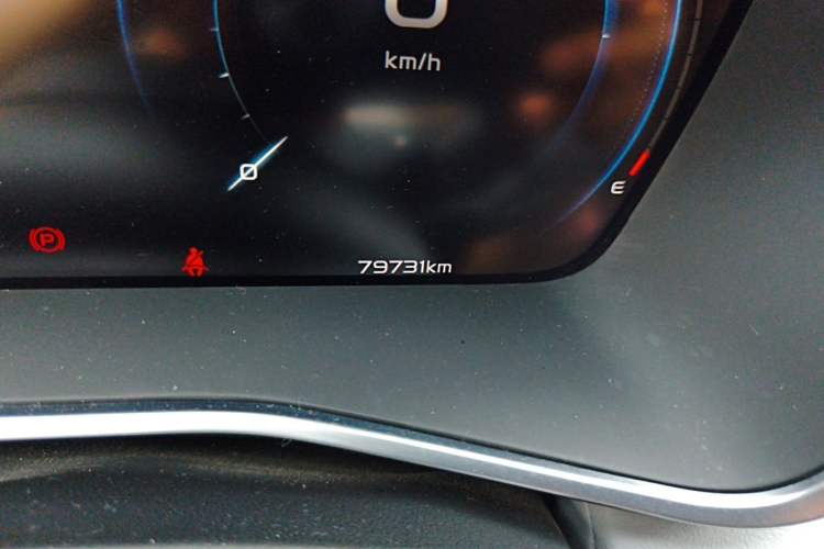 Used Geely Auto Preface 2023 2.0TD Prestige Version Odometer Close Up