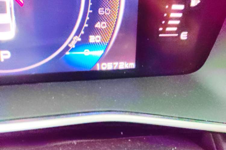 Used Geely Auto Preface 2023 1.5TD Fuyao Version Odometer Close Up