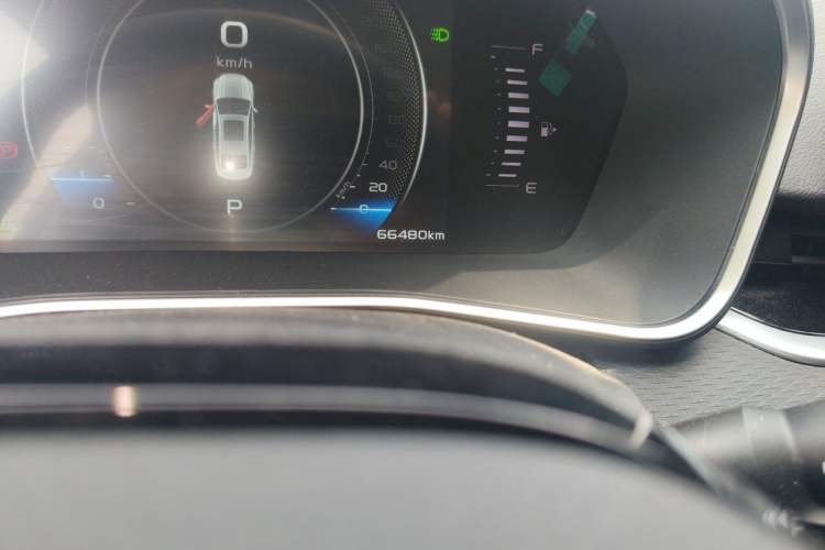Used Geely Auto Preface 2023 2.0TD Luxury Version Odometer Close Up