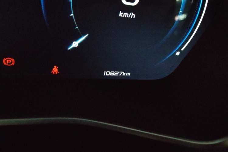 Used Geely Auto Preface 2023 2.0TD "Only This Verdant Green" Edition Odometer Close Up