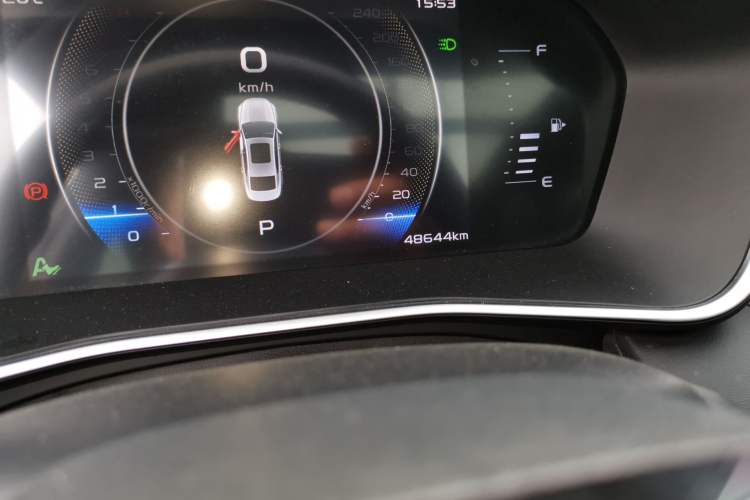 Used Geely Auto Preface 2023 1.5TD Fuyao Version Odometer Close Up