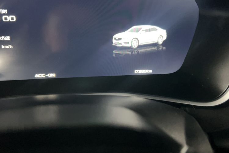 Used Geely Auto Preface 2023 1.5TD Kunlun Edition Odometer Close Up