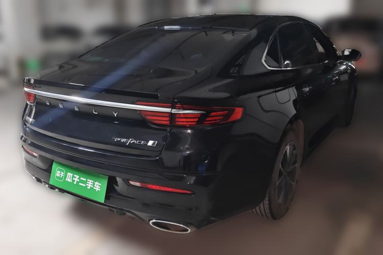 Used Geely Auto Preface 2023 1.5TD Fuyao Version Rear Right 45 Deg