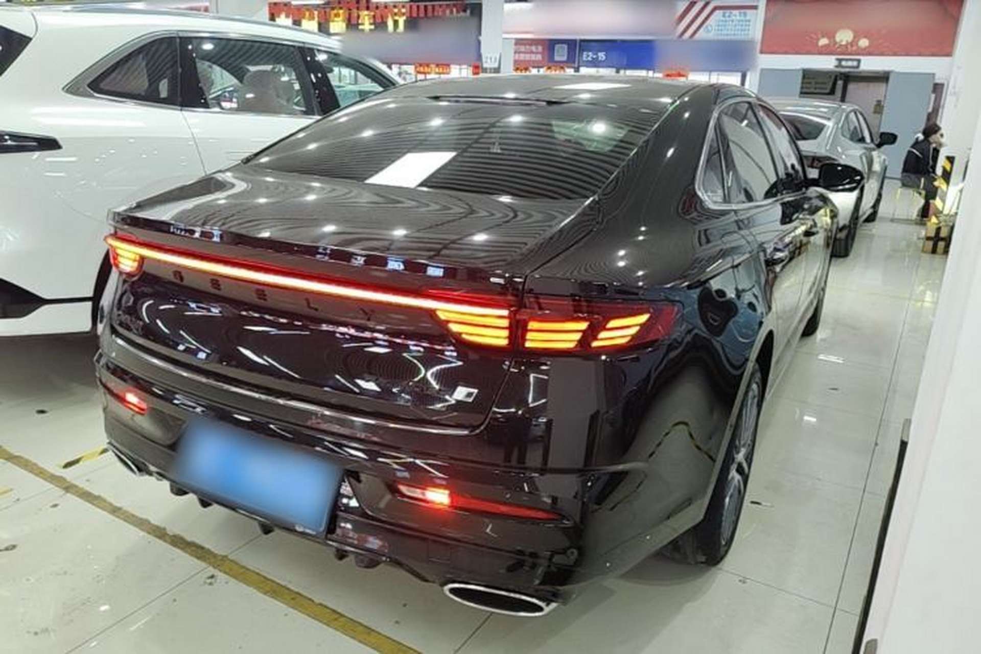 Used Geely Auto Preface 2023 2.0TD Prestige Version Rear Right 45 Deg