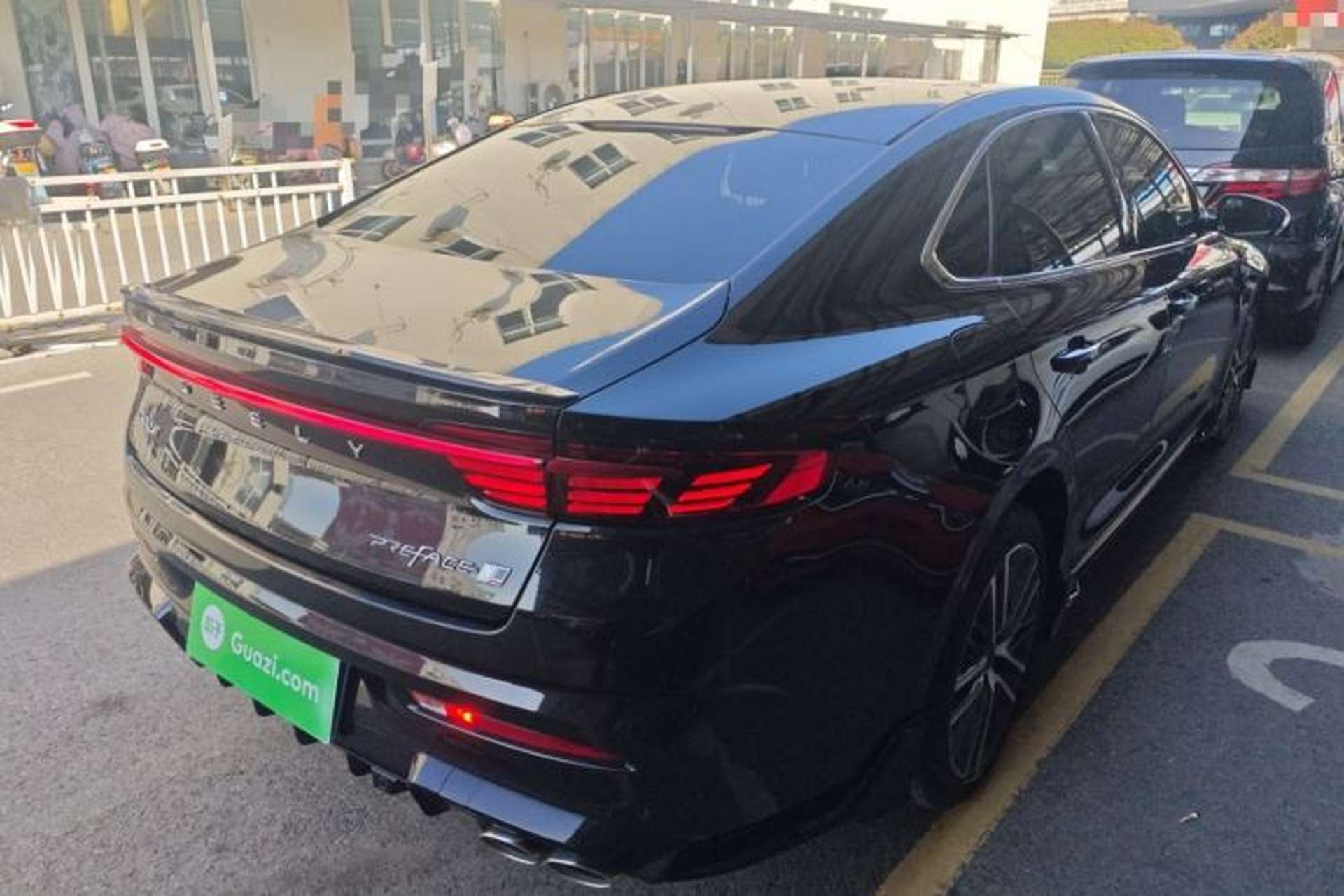 Used Geely Auto Preface 2023 2.0TD "Only This Verdant Green" Edition Rear Right 45 Deg