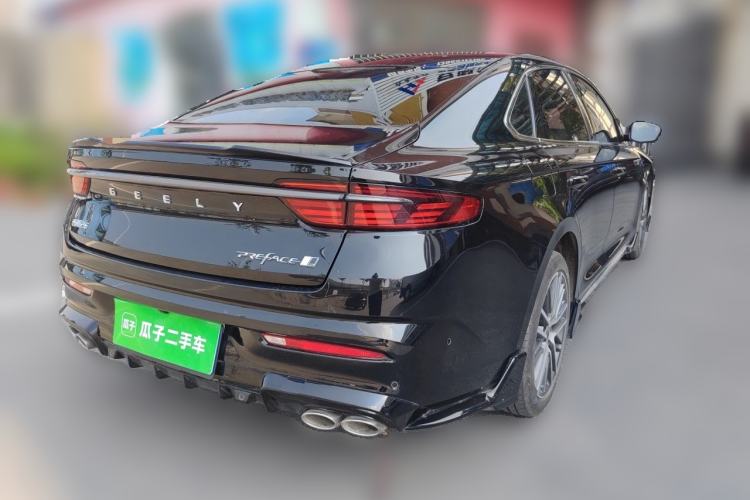 Used Geely Auto Preface 2023 2.0TD "Only This Verdant Green" Edition Rear Right 45 Deg