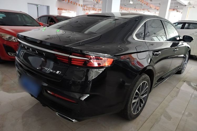 Used Geely Auto Preface 2023 1.5TD Fuyao Version Rear Right 45 Deg