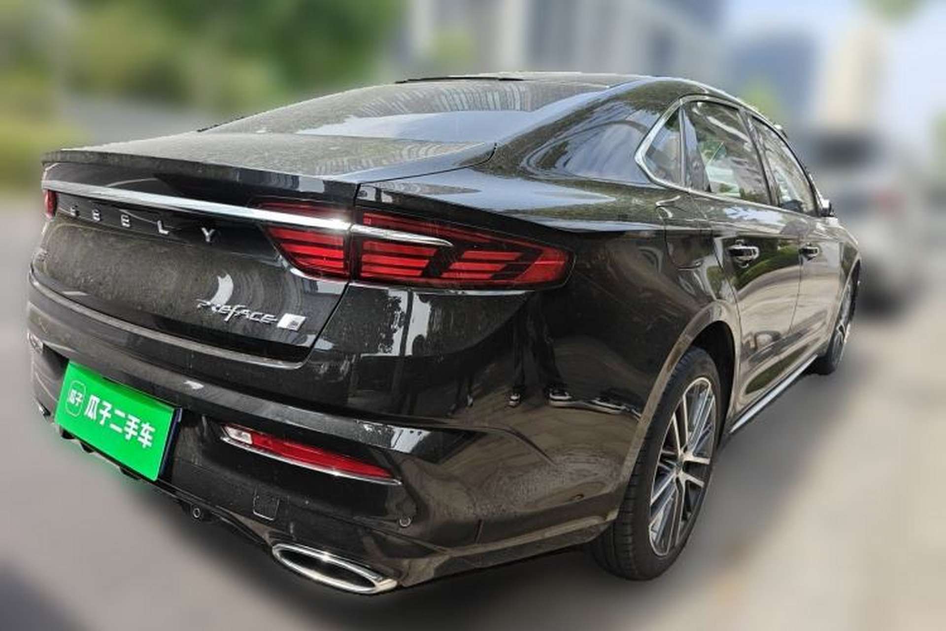 Used Geely Auto Preface 2023 2.0TD Prestige Version Rear Right 45 Deg
