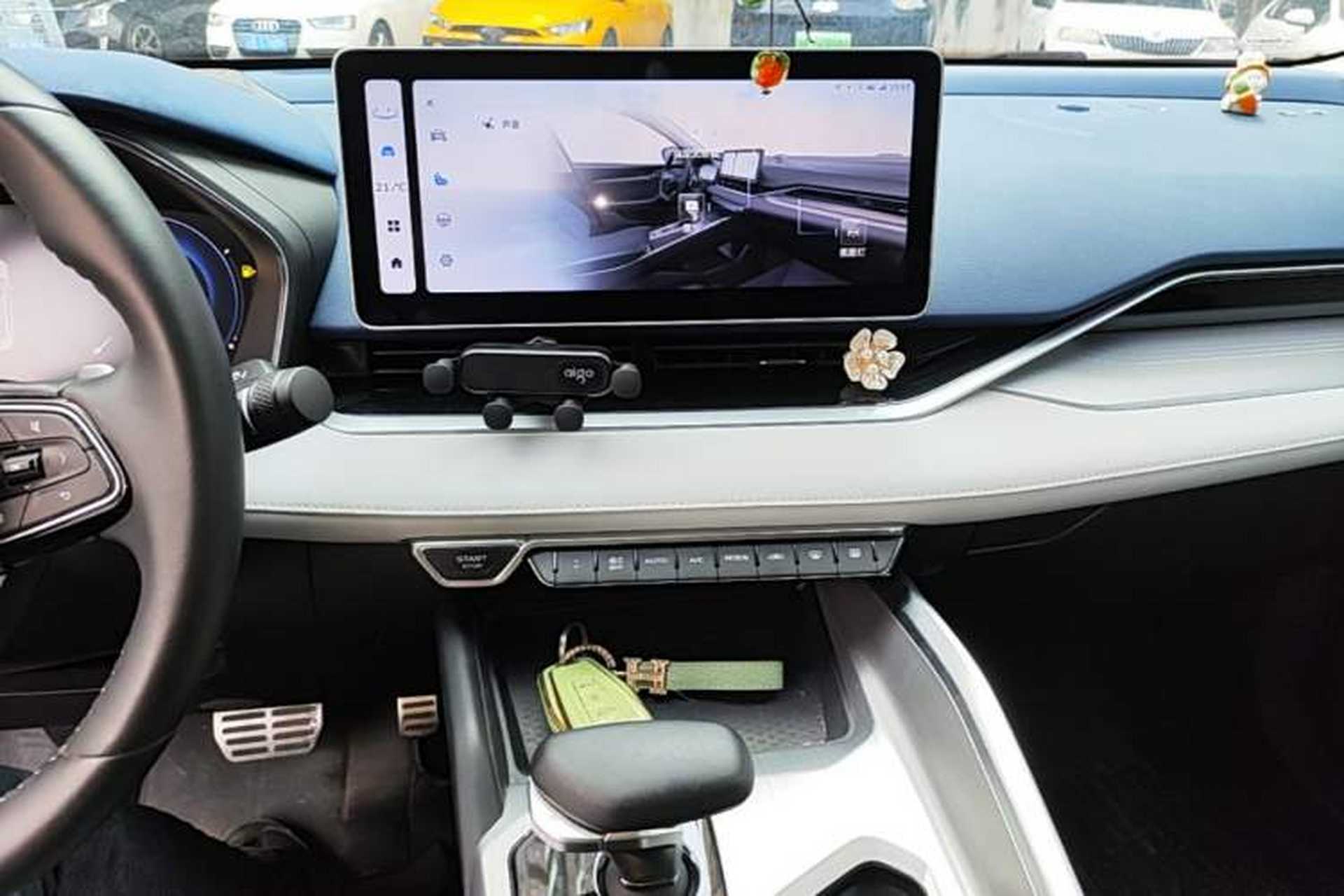 Used Geely Auto Preface 2023 2.0TD Prestige Version Audio And AC Panel