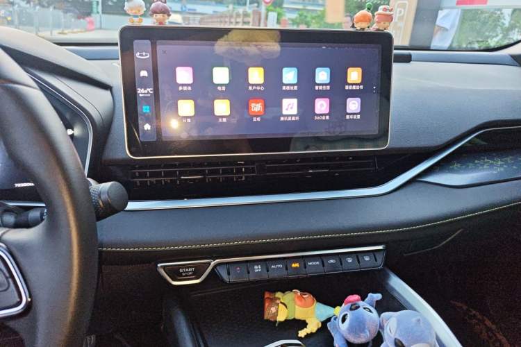 Used Geely Auto Preface 2023 1.5TD Kunlun Edition Audio And AC Panel