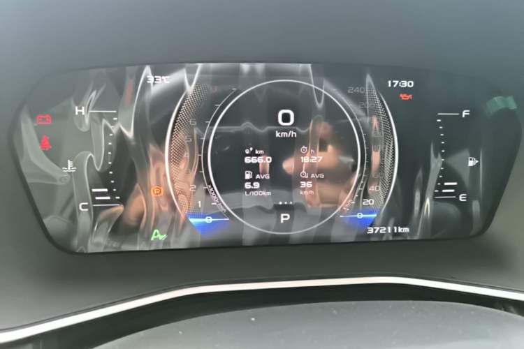Used Geely Auto Preface 2023 1.5TD Fuyao Version Instrument Cluster
