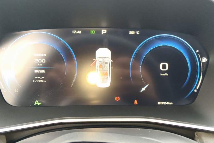 Used Geely Auto Preface 2023 2.0TD "Only This Verdant Green" Edition Instrument Cluster