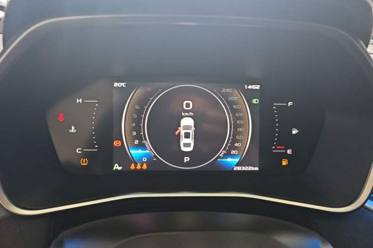 Used Geely Auto Preface 2023 2.0TD Space-Time Edition Instrument Cluster