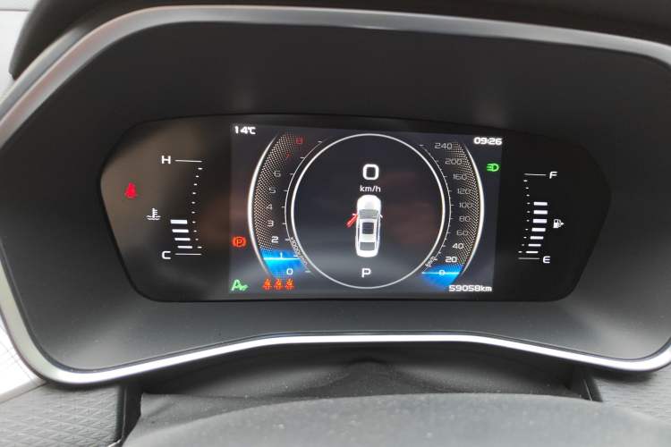 Used Geely Auto Preface 2023 2.0TD Luxury Version Instrument Cluster