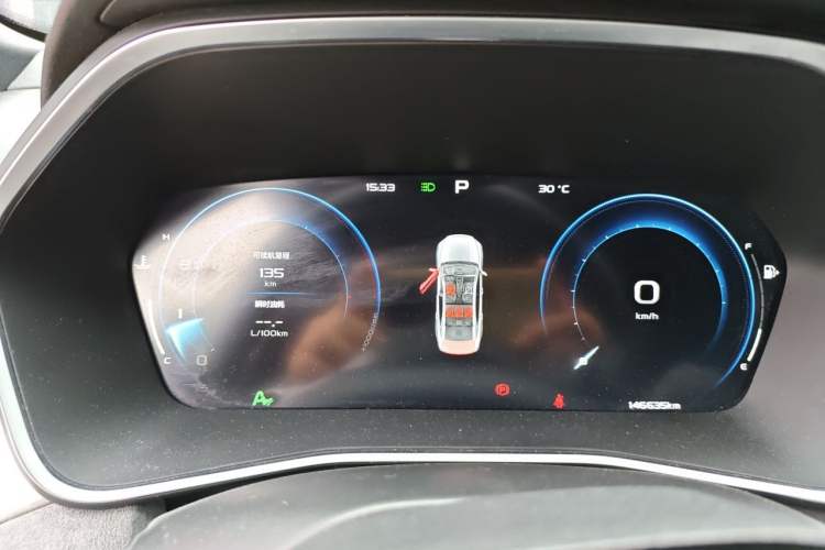 Used Geely Auto Preface 2023 2.0TD "Only This Verdant Green" Edition Instrument Cluster