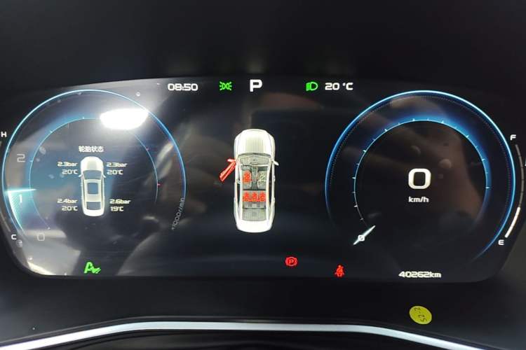 Used Geely Auto Preface 2023 2.0TD Prestige Version Instrument Cluster