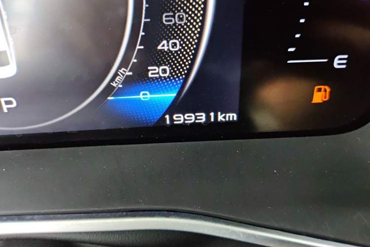Used Geely Auto Preface 2023 2.0TD Space-Time Edition Odometer Close Up