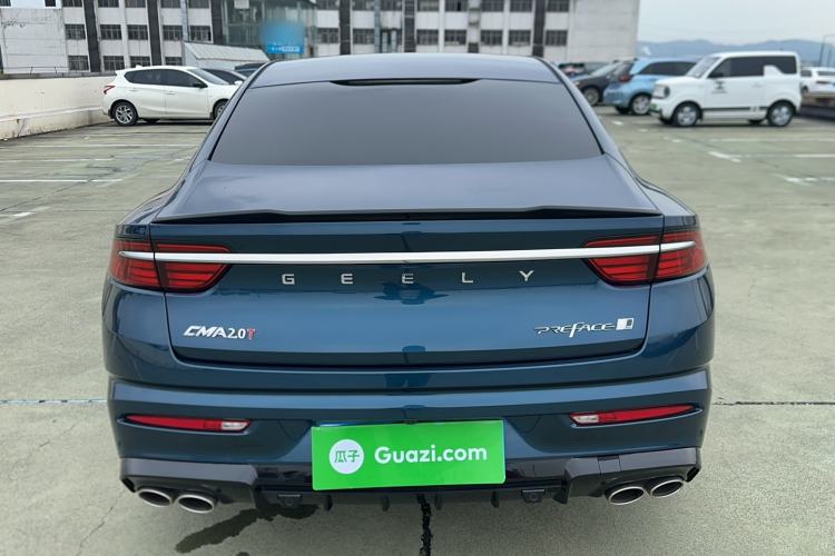 Used Geely Auto Preface 2023 2.0TD "Only This Verdant Green" Edition Rear