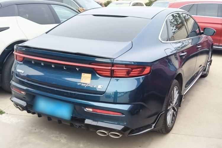 Used Geely Auto Preface 2023 2.0TD "Only This Verdant Green" Edition Rear Right 45 Deg