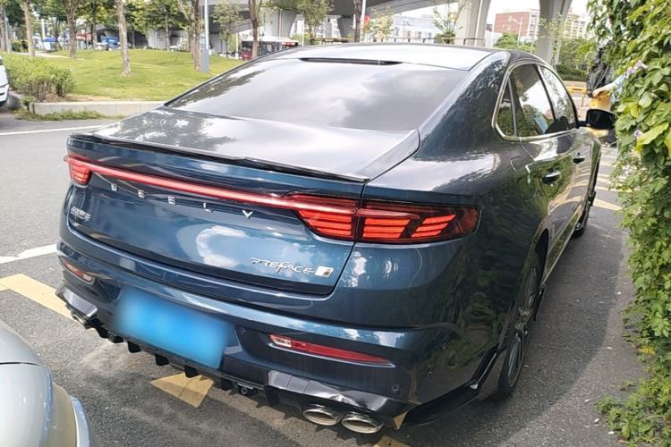 Used Geely Auto Preface 2023 2.0TD "Only This Verdant Green" Edition Rear Right 45 Deg