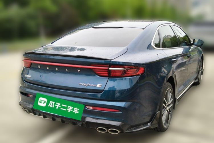 Used Geely Auto Preface 2023 2.0TD "Only This Verdant Green" Edition Rear Right 45 Deg