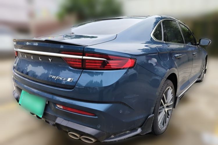 Used Geely Auto Preface 2023 2.0TD "Only This Verdant Green" Edition Rear Right 45 Deg