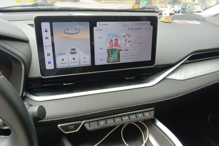 Used Geely Auto Preface 2023 2.0TD Luxury Version Audio And AC Panel