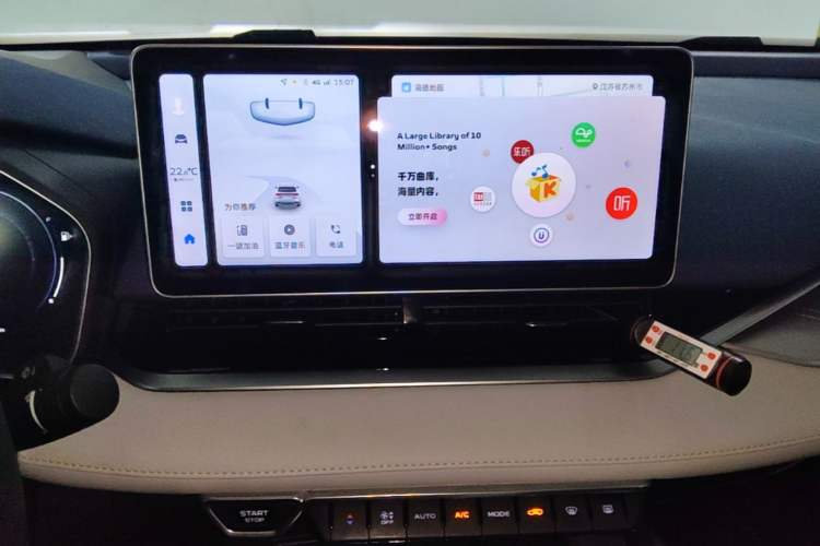 Used Geely Auto Preface 2023 2.0TD Prestige Version Audio And AC Panel