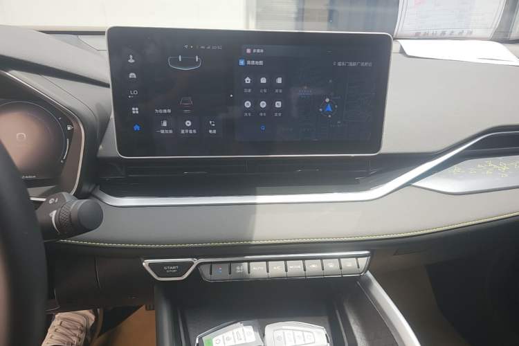 Used Geely Auto Preface 2023 1.5TD Kunlun Edition Audio And AC Panel