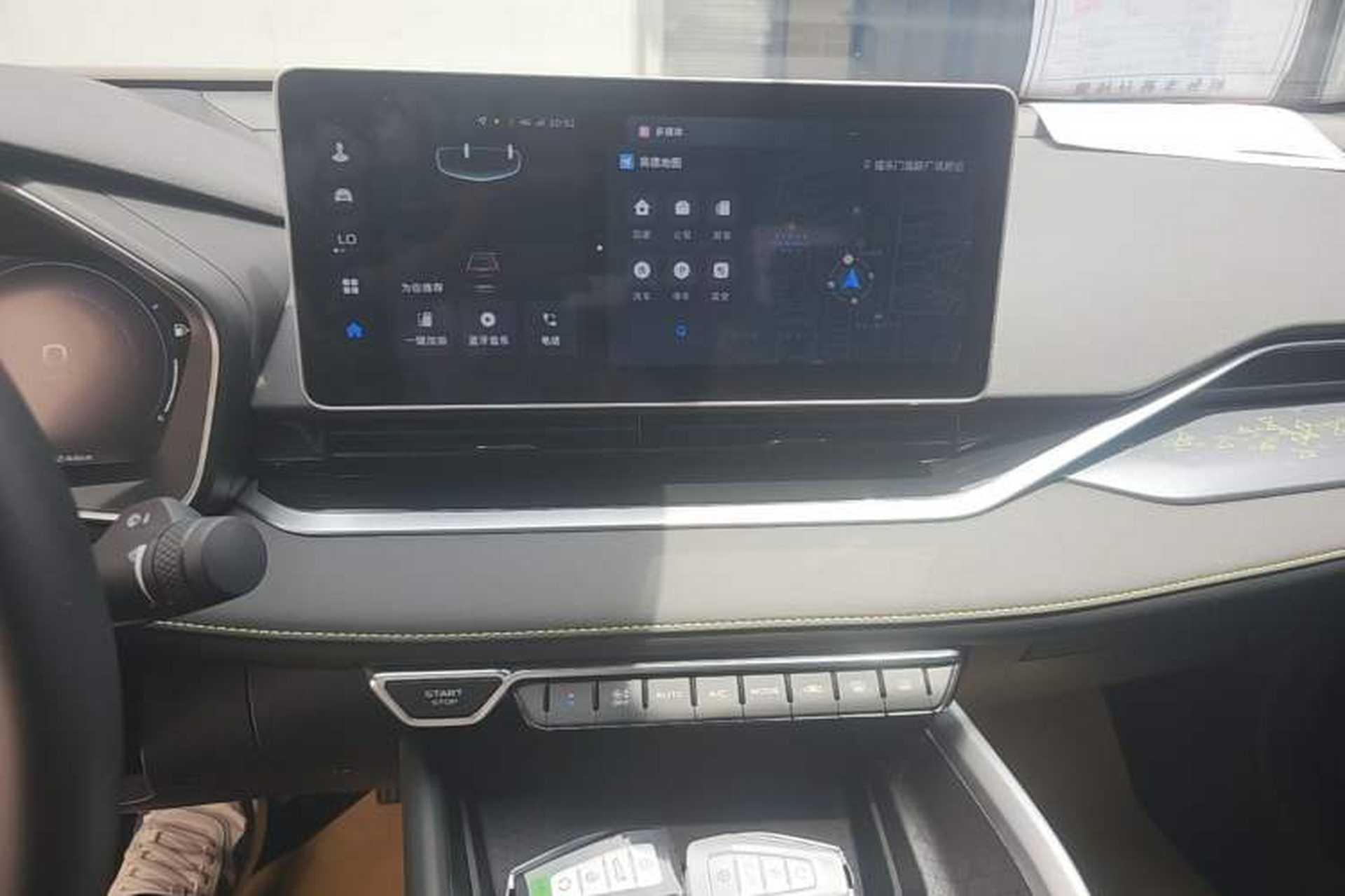 Used Geely Auto Preface 2023 1.5TD Kunlun Edition Audio And AC Panel