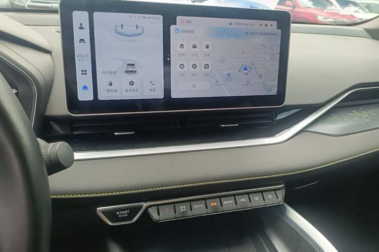 Used Geely Auto Preface 2023 1.5TD Kunlun Edition Audio And AC Panel